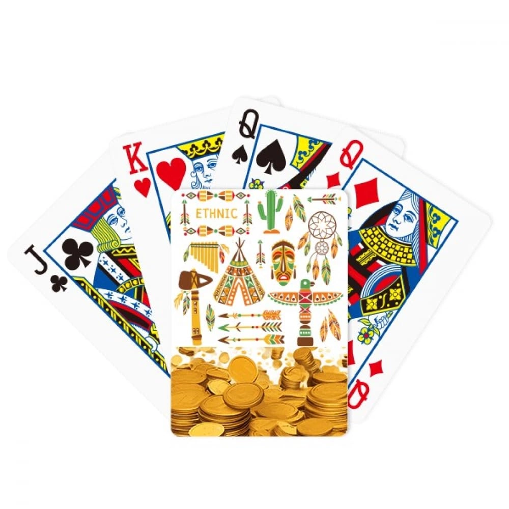 no/no Totem Traditional American Indian Dream Catcher - Playing Cards