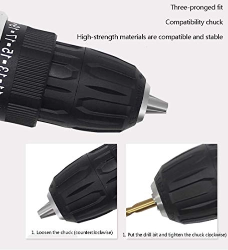 Impact Cordless Drill - 21V 2 Lithium Ion Batteries