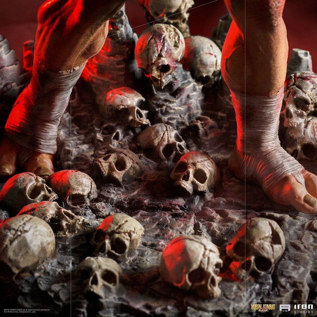 Goro - Mortal Kombat - Battle Diorama Series Art Scale 1:10 - Limited edition Made in polystone Hand painted