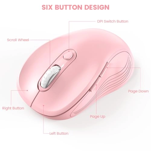 2.4G Ergonomic Mouse - Radio Frequency