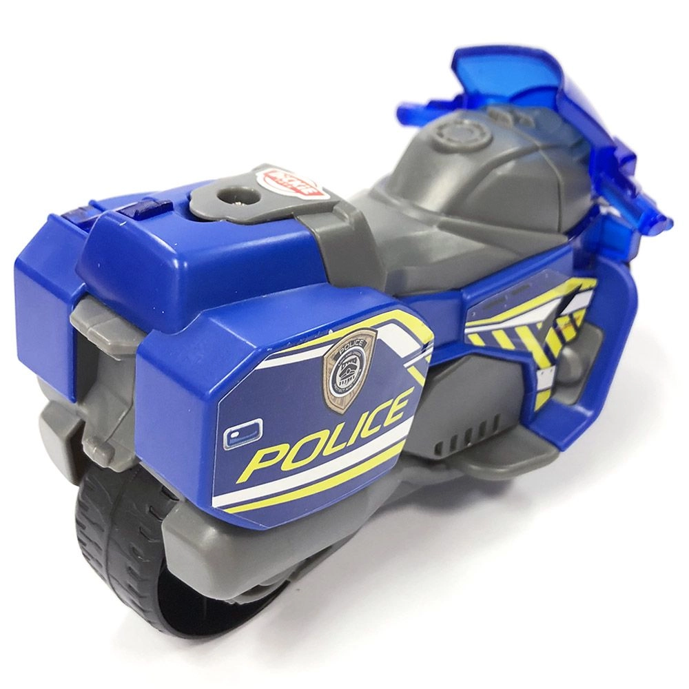 Police Bike - Light and sound Removable figure