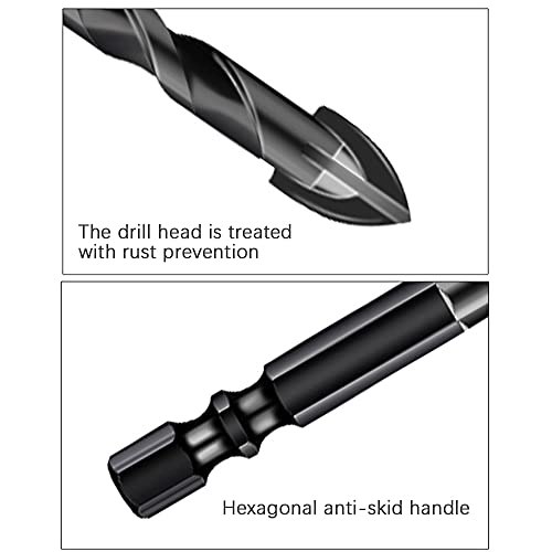 Masonry Drill Bits - Hard Alloy 10PCS 5/6/8/10/12mm