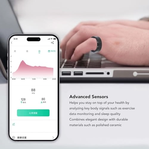 Smart Ring - IP68 Waterproof 18 Milliamp Hours