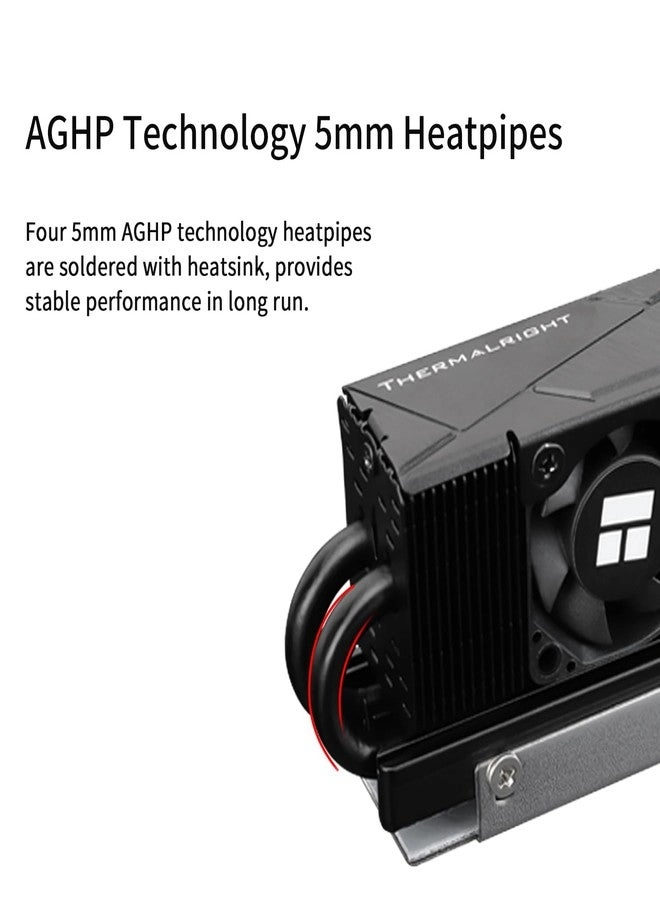HR10 2280 PRO - Double Sided Heatsink 4 heatpipes