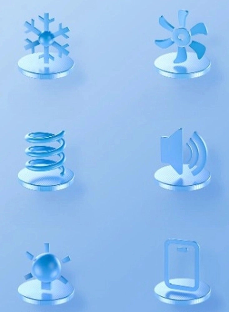 Phone Cooler - Temperature Display Dual Cooling