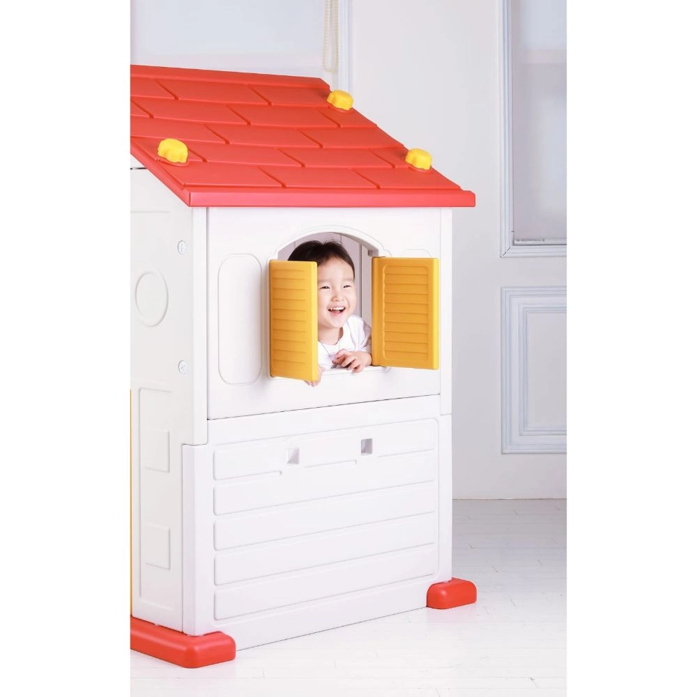 Tomo Big Playhouse - Table & Chairs UV-Protected Plastic