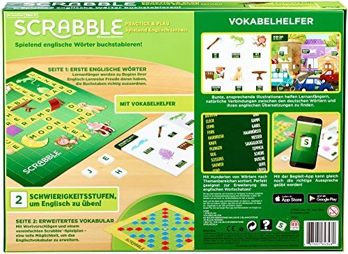 Scrabble Practice and Play – Learn English, - 5+ 1 pieces