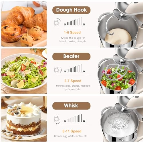 Stand Mixer - 7.4 Quarts 800 watts