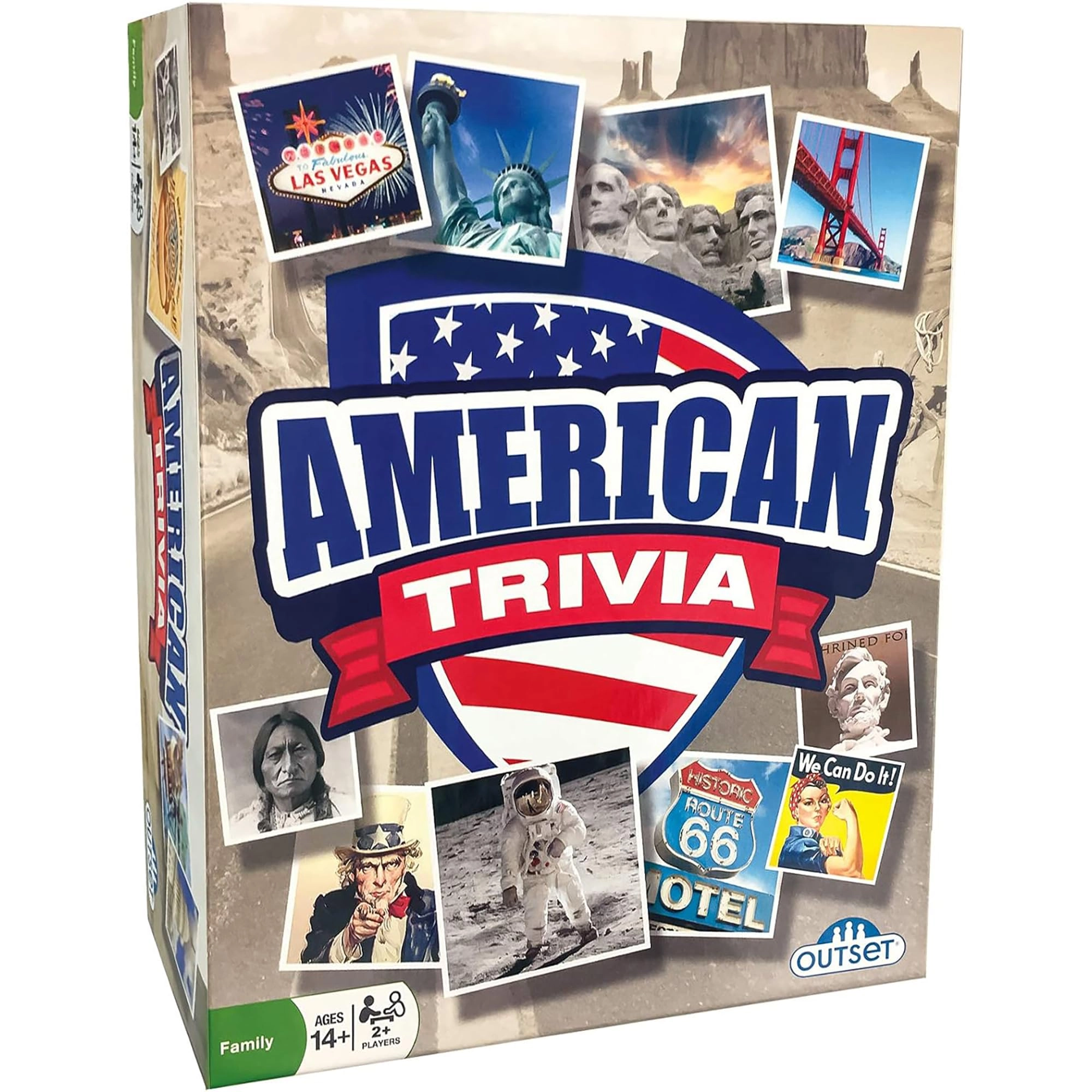 Outset American Trivia - 1,000 Questions 5 Categories