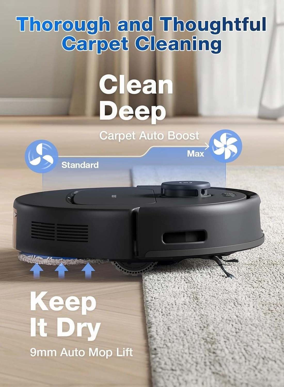 DEEBOT N30 PRO OMNI - OMNI Station, Self-Empty Station