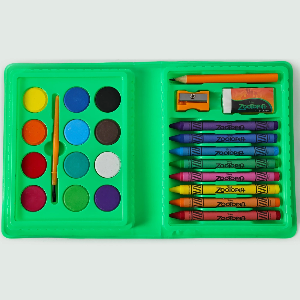 Zootopia Art Set - 24pcs 12 Watercolors