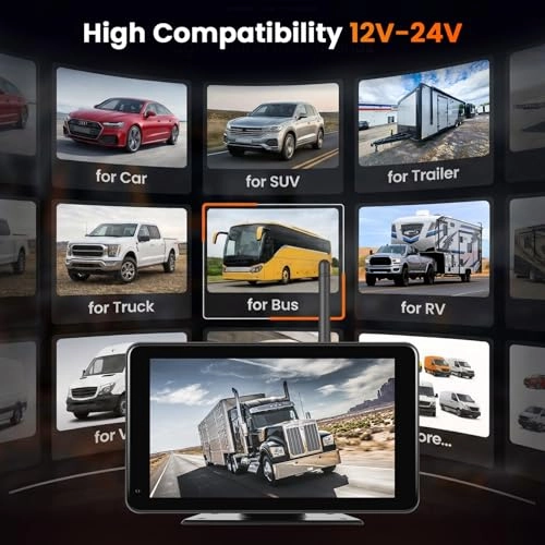 Digital Reversing Camera Kit - Night vision wireless 720P