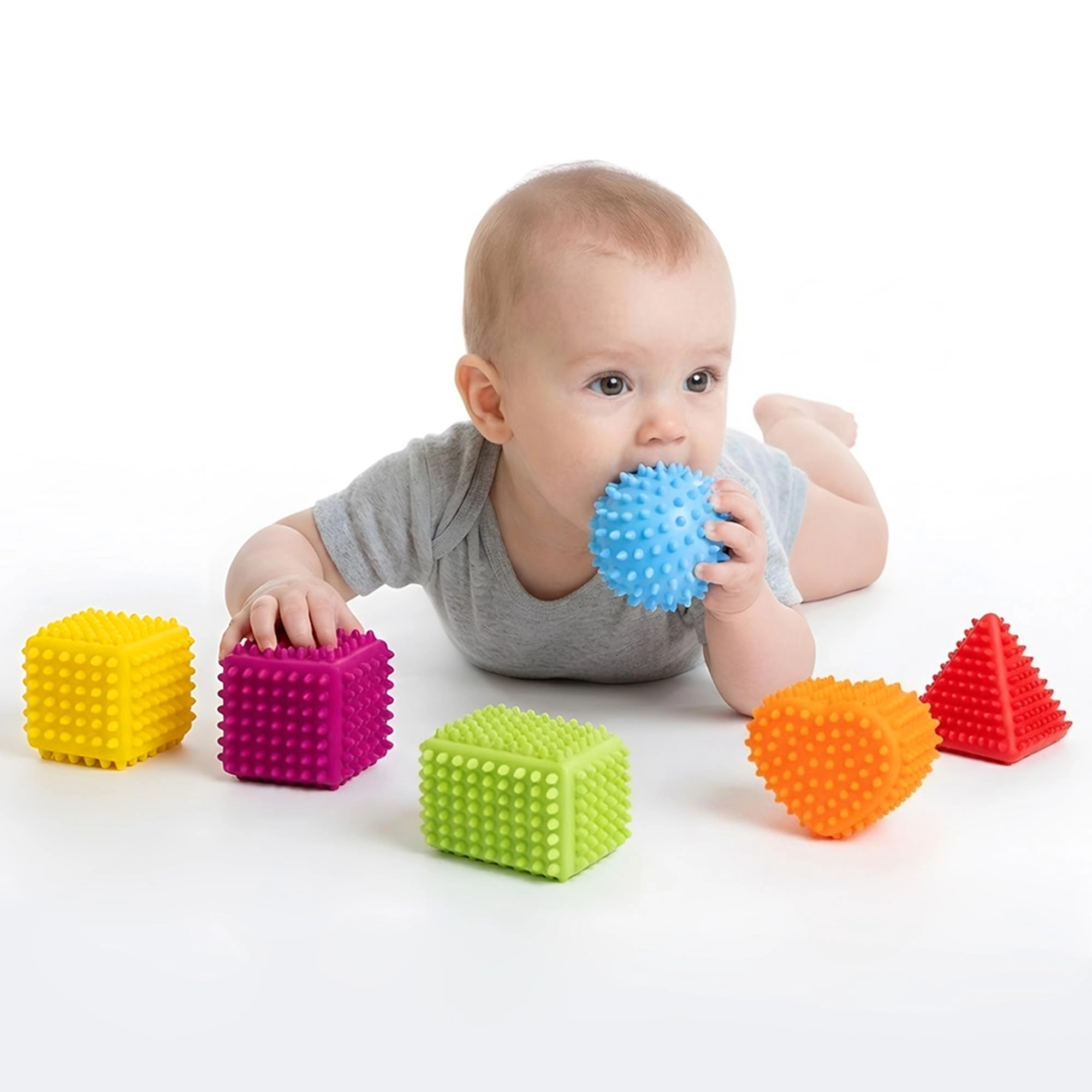 ROHSCE Baby Sensory Balls - 6 to 12 Months Plastic 6 Count