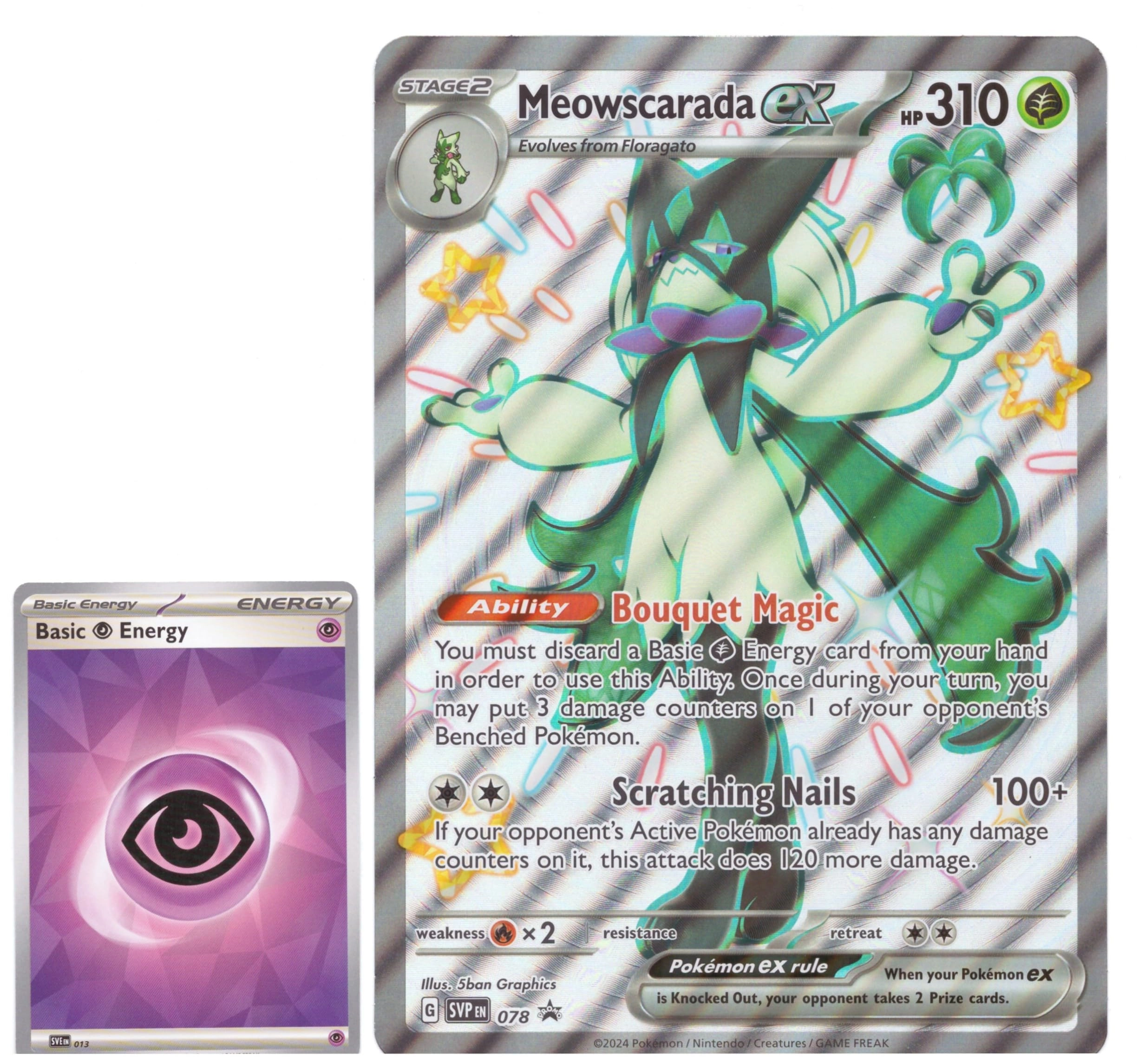 BB-Toy-Trades Pokemon Meowscarada SVP078 - English