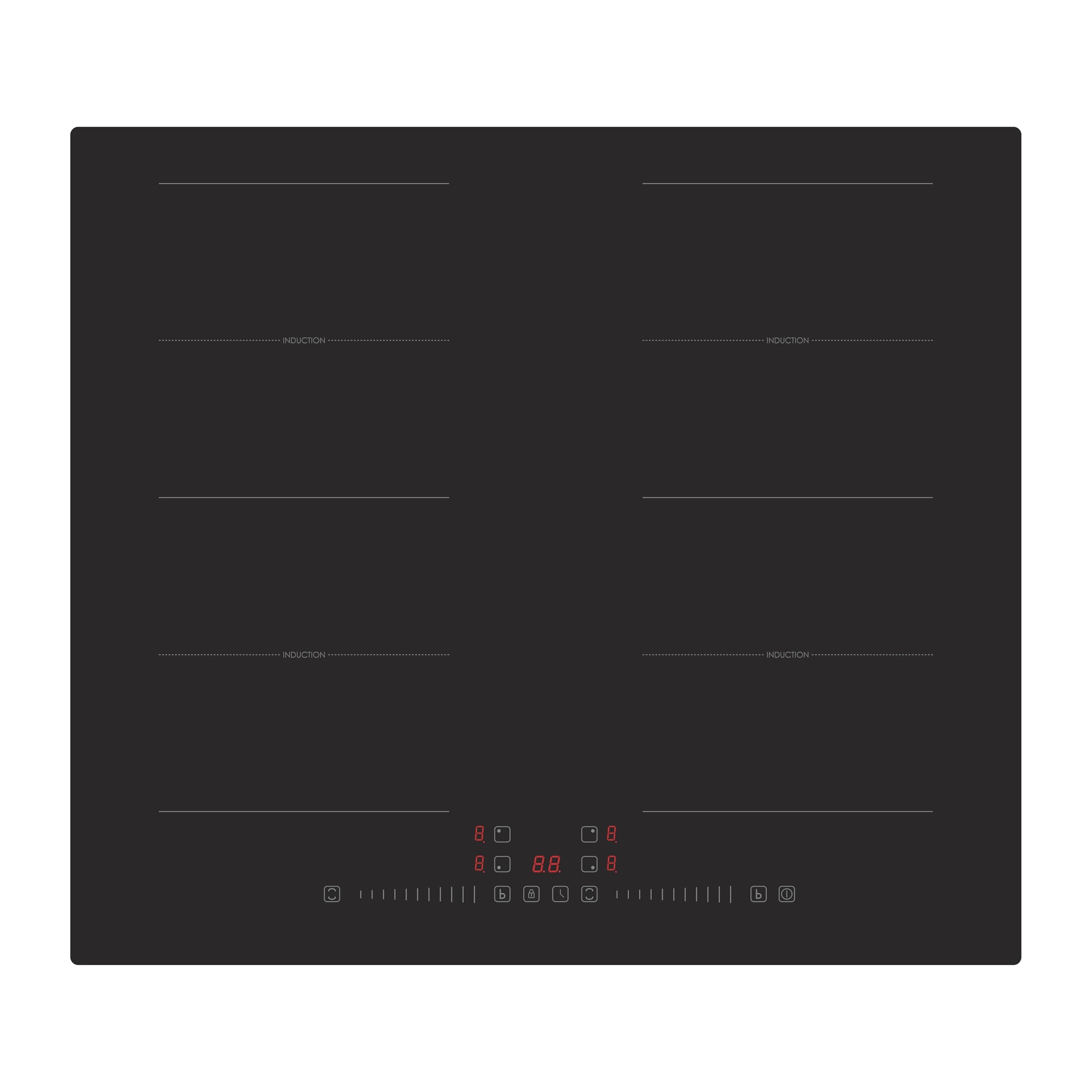 PKM IN4-2FZSA Induction hob
