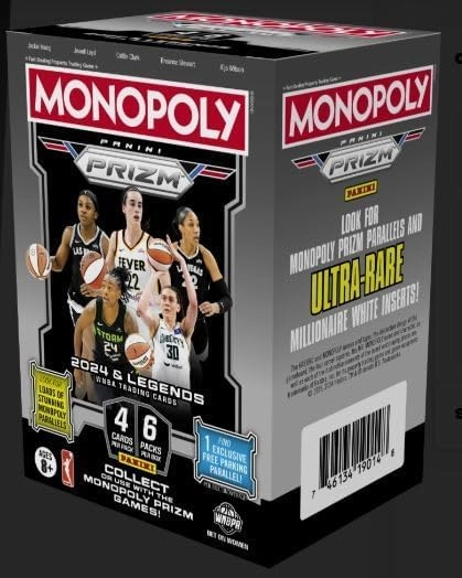 Monopoly Prizm WNBA Trading Card Blaster Box