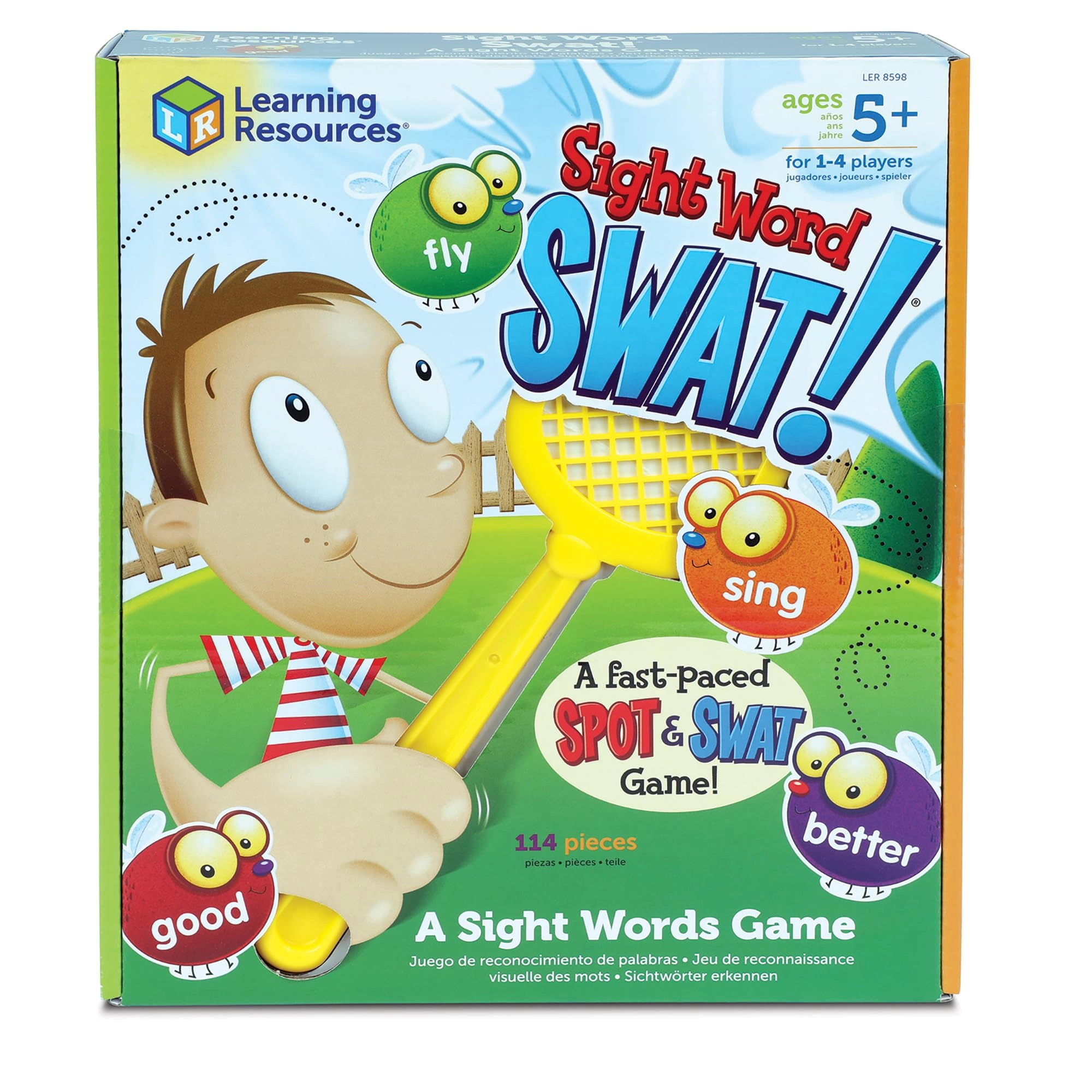 Learning Resources Sight Word Swat - 5+ 114 pieces