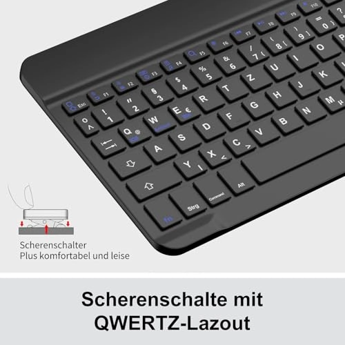 Wireless Bluetooth Keyboard - DE Wireless
