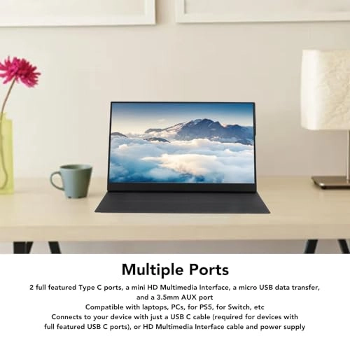 Portable Monitor - FHD 1080P 15.6inch