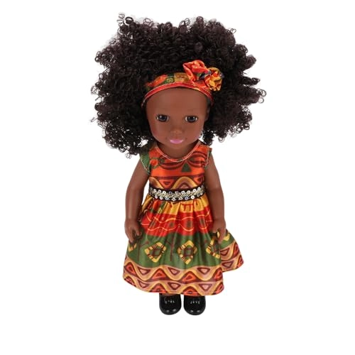 Fashion Doll - 14 Inch Plastic Afro Hair