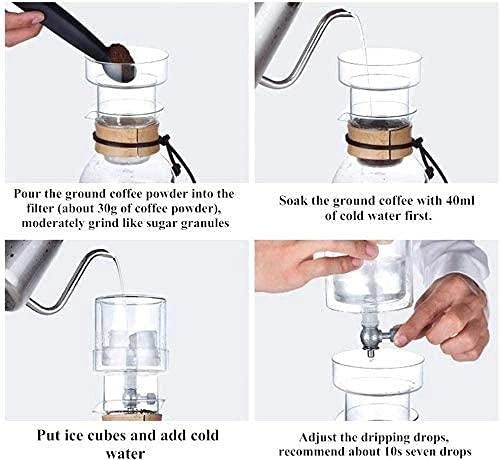 Ice-Drip - 400ml Glass Adjustable Cold Drip