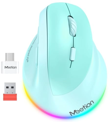 Ergonomic Vertical Mouse - Bluetooth, USB