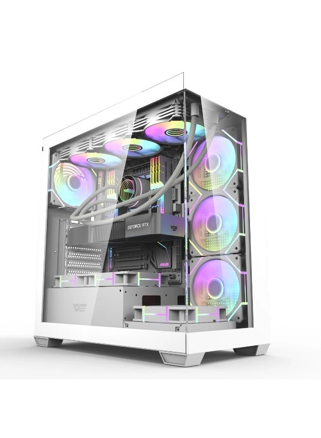 DS900G - curved tempered glass Mid Tower