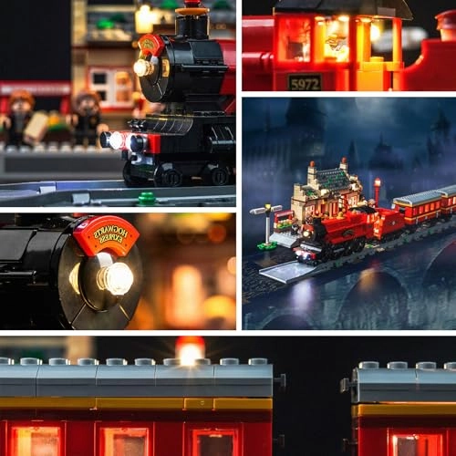 Lighting Kit 76423 - Plastic for LEGO Hogwarts Express Train 76423