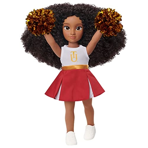 Alyssa Doll - 18-inch Tuskegee Cheer Captain Ages 3+