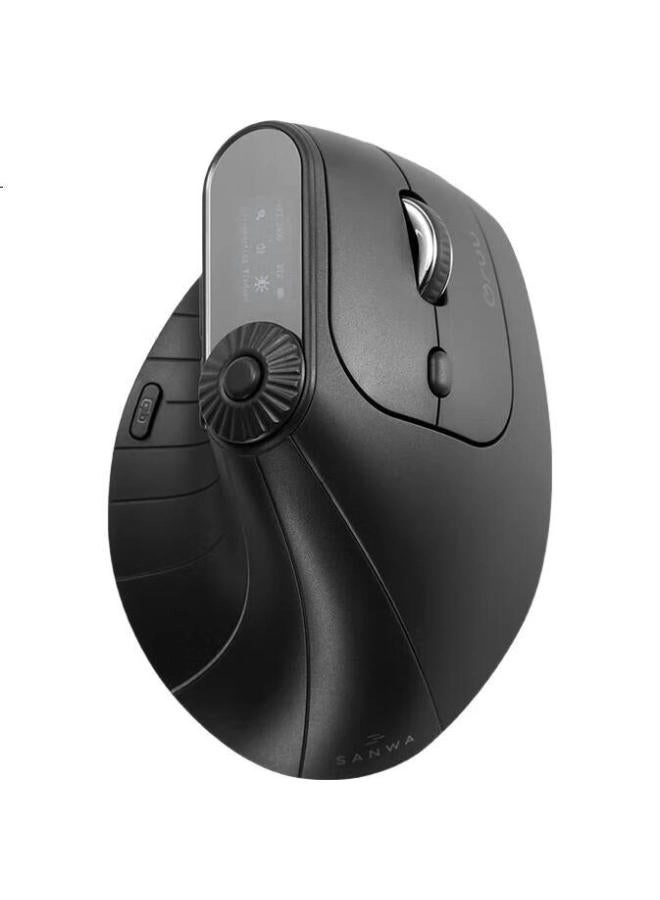 Smart Vertical Wireless Mouse - 2.4g Wireless Bluetooth 5.0 Type-c