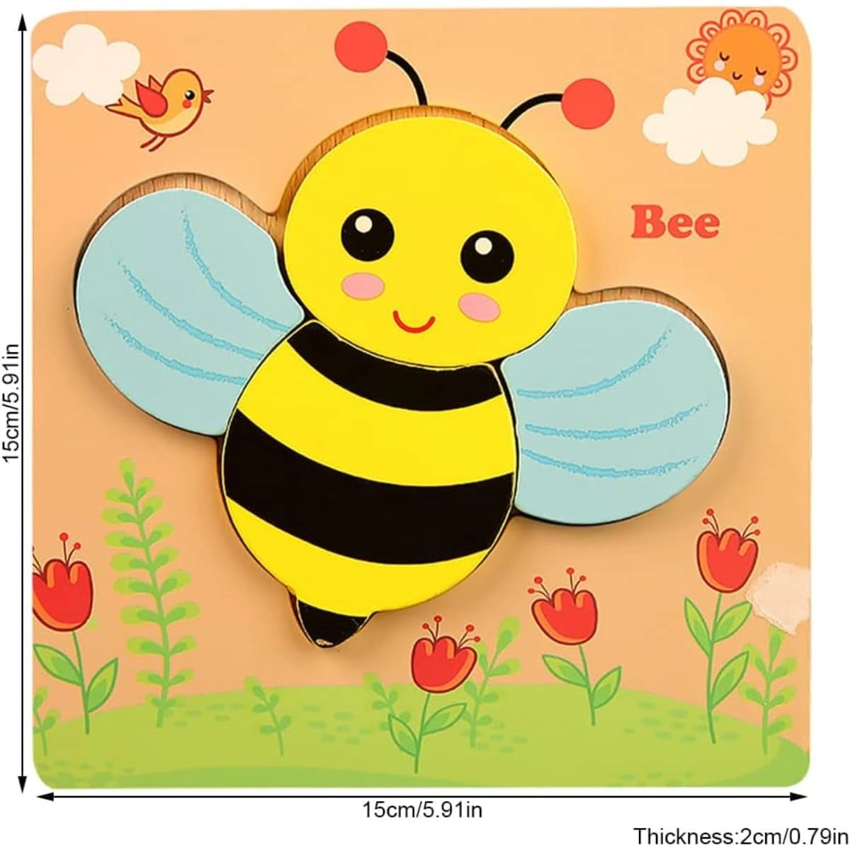 Montessori Toddler Puzzles - 1-3 years