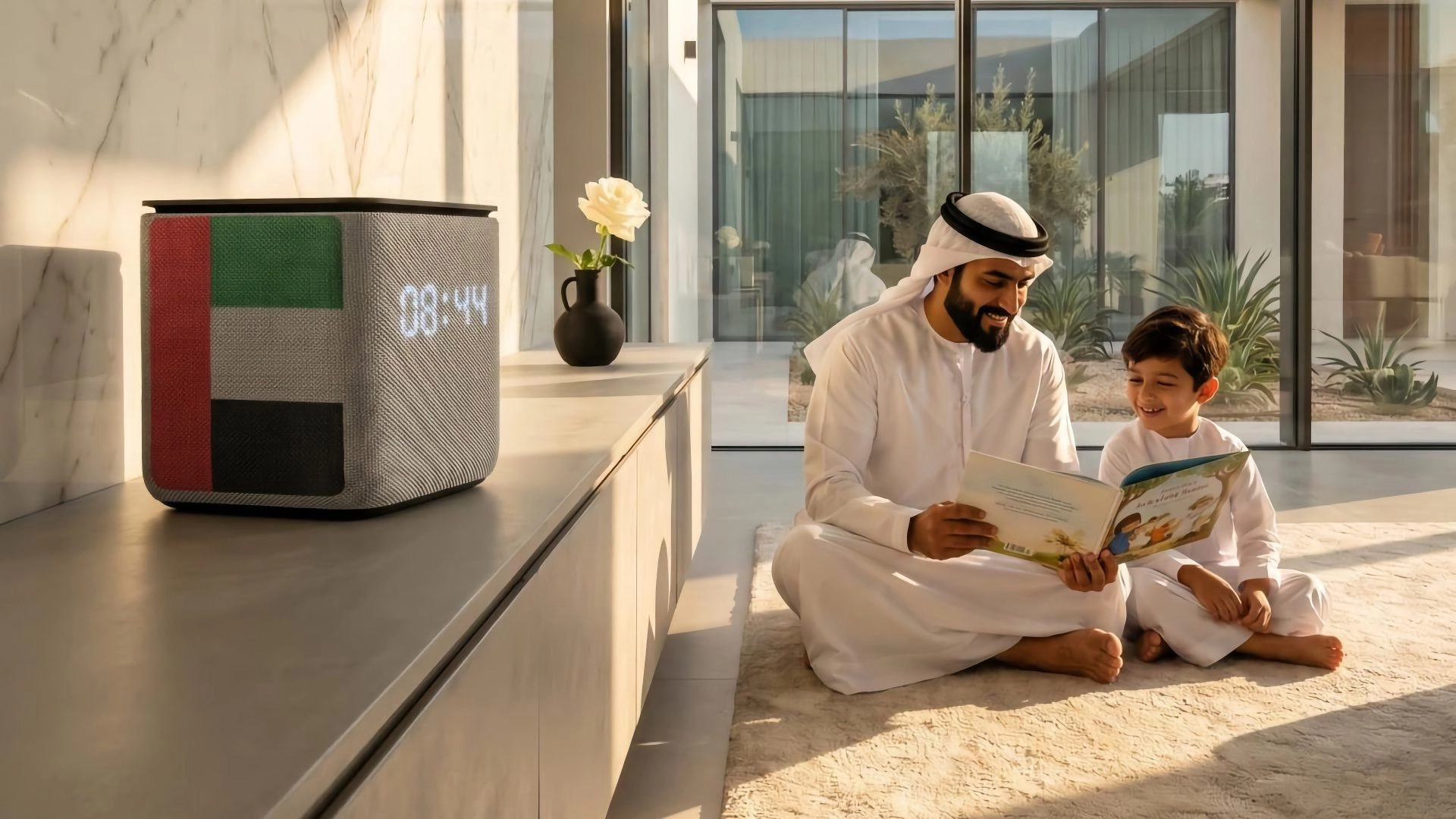 Meet Yasmina Midi UAE Edition - The Arabic AI Smart SPeaker Built for Life in the Gulf