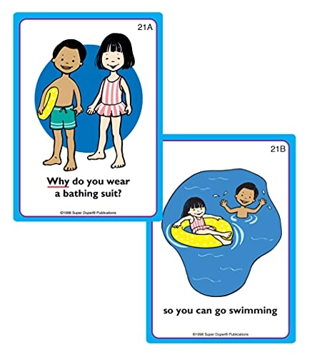 Ask and Answer “Why?” Questions Card Deck - 56 pieces