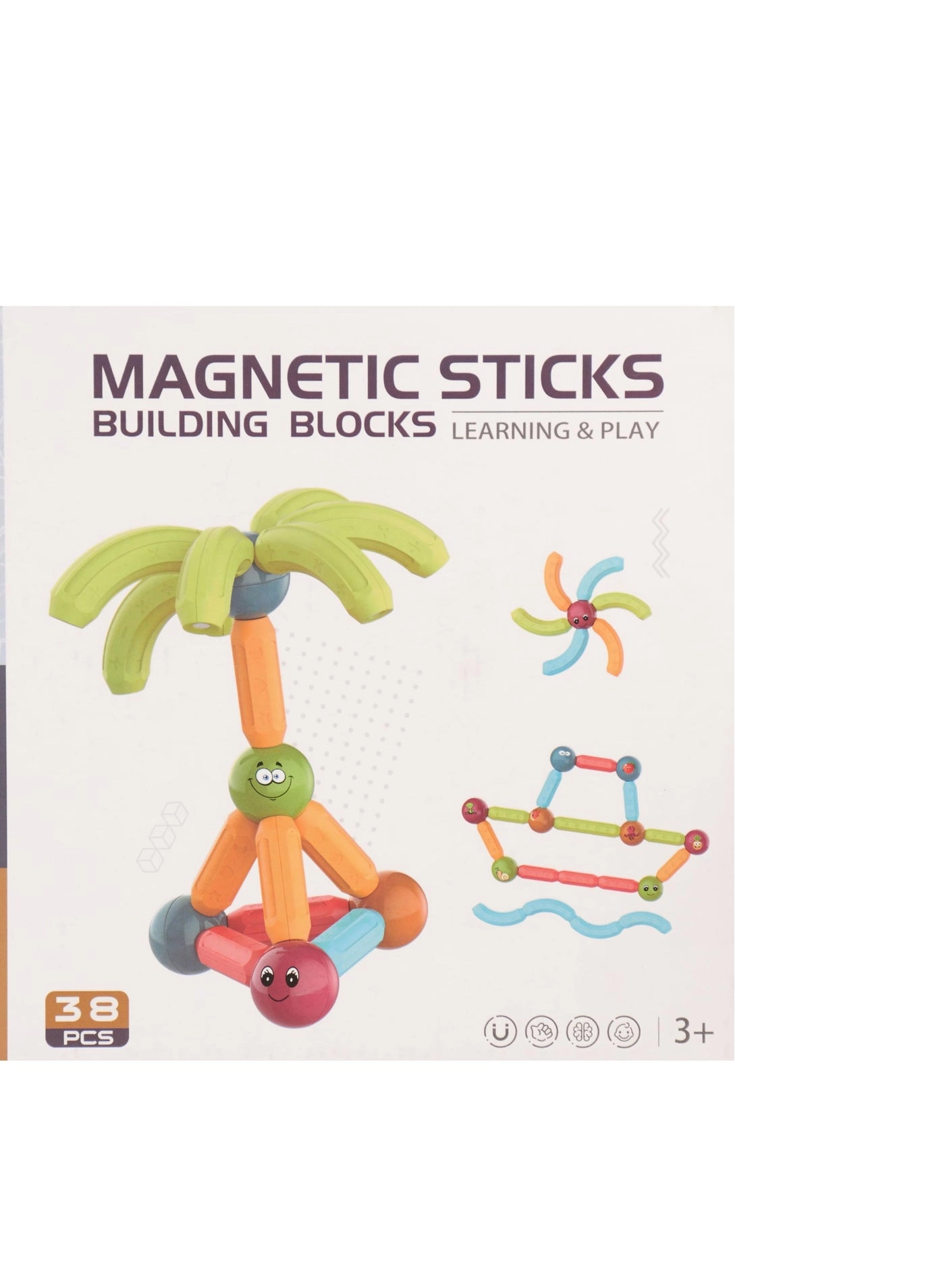 Loquat MAGNETIC STICKS - 38 pcs