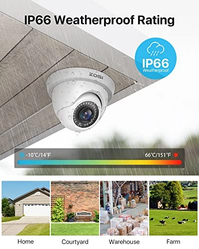 8CH 5MP 3K Lite - 4 Cameras