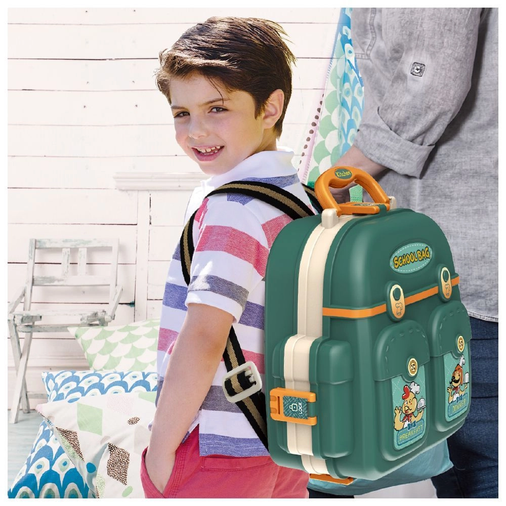 Kitchen School Bag - 21pcs (SAM-LS_RPSB_KTGR)