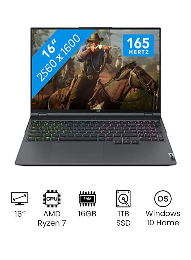 Legion 5 Pro 16ACH6H - 16'' Ryzen 7 5800H 16GB DDR4 1TB SSD
