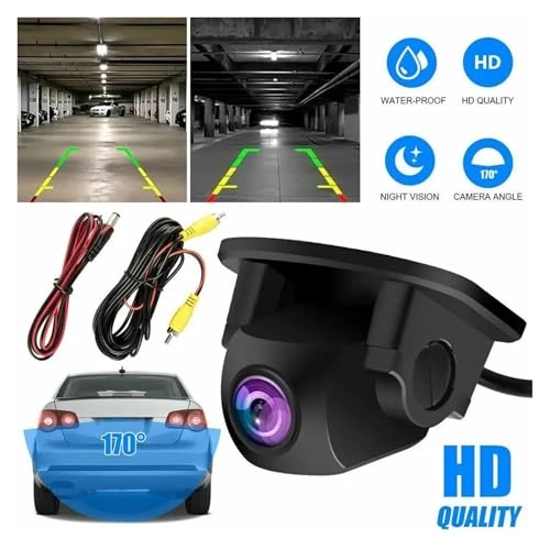 Rear View Parking Camera - Night Vision Wired or Wireless 1280 x 720 Pixels