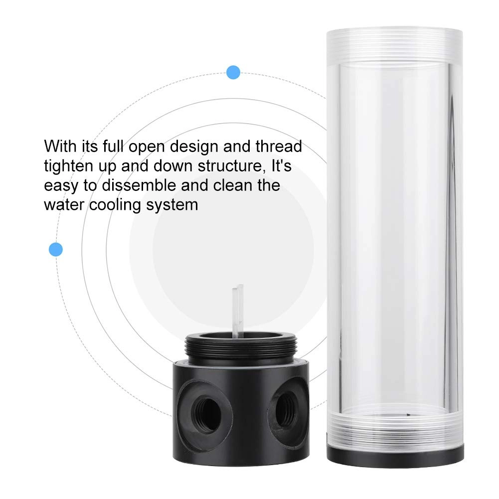 Water Cooling Reservoir - 190mm*50mm G1/4'' POM