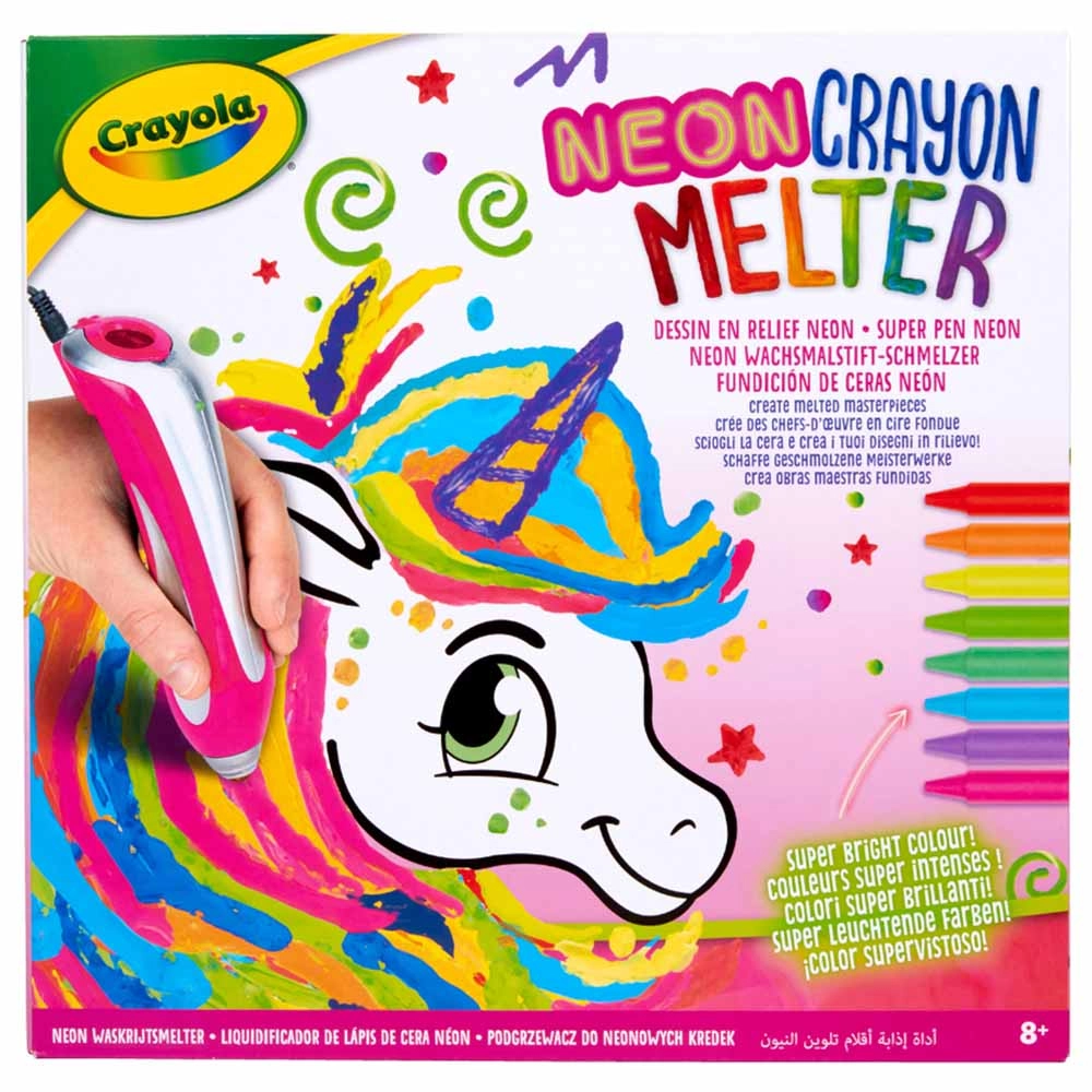 Crayola Unicorn Style Neon Crayon Melter