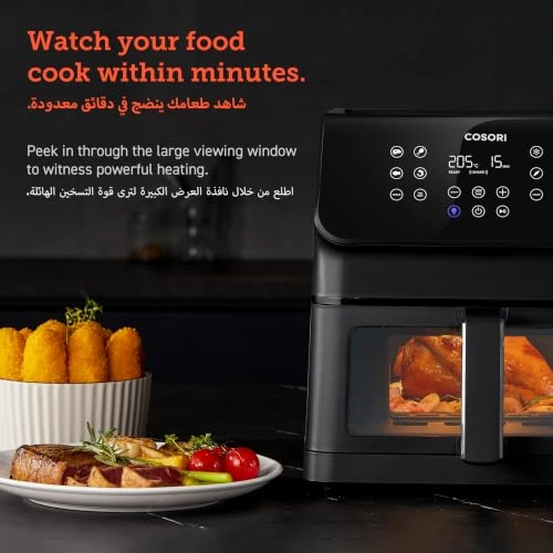 Clear Window Air Fryer CAF-P653-KAE