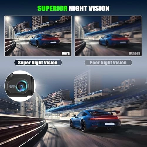 3 Channel Dash Cam - 1080P 30FPS