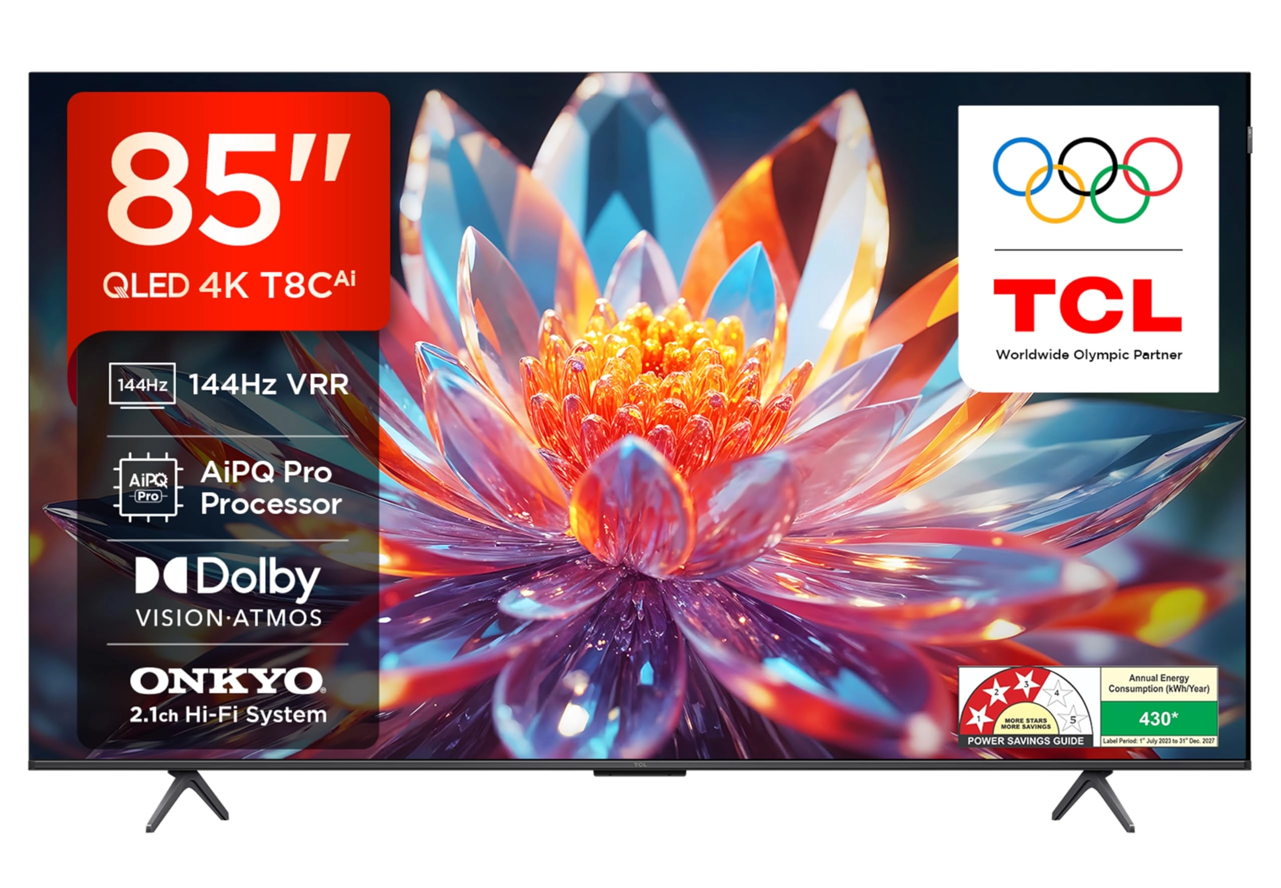 TTE ELECTRONICS INDIA PRIVATE LIMITED 85T8C - 85 Inches