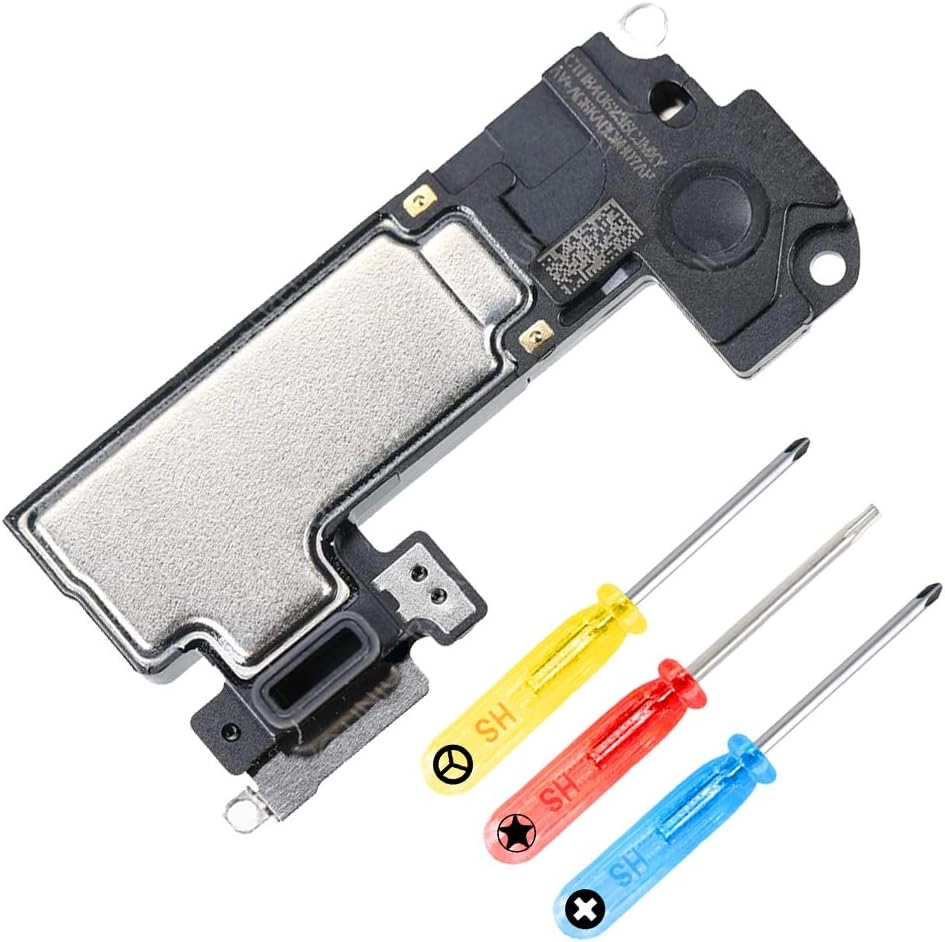 Mmobiel Ear Speaker Compatible with iPhone XS Max - 6.5 inch Incl Screwdrivers