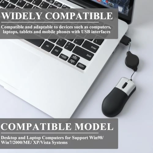Travel Mouse for Laptop123 - USB-C