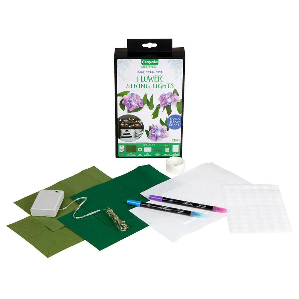 Flower String Lights - 6' LED 14 Lights