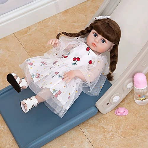 Reborn Baby Doll - 19 Inch Vinyl Girl