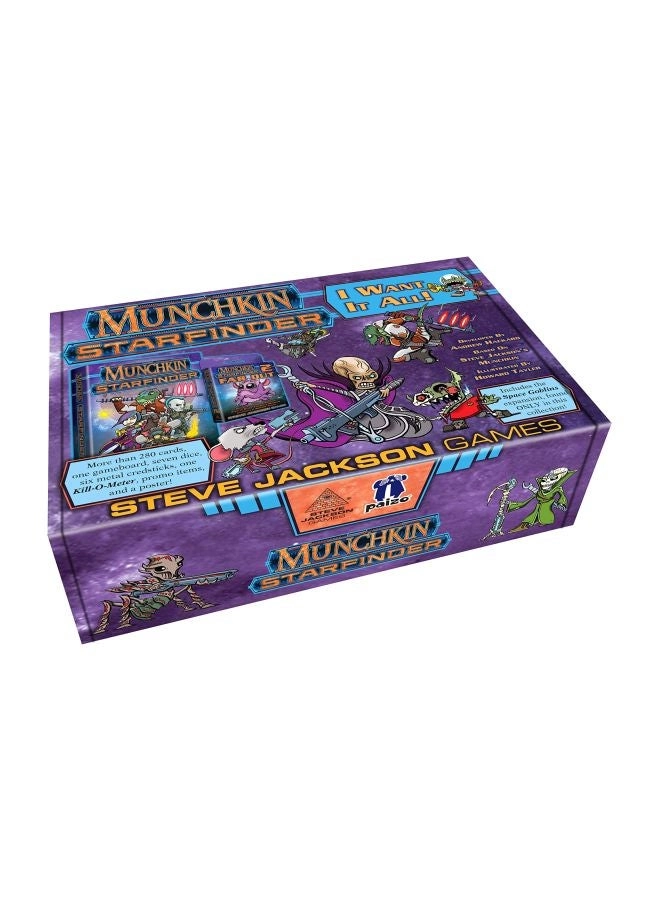 STEVE JACKSON GAMES Munchkin Starfinder I Want It All