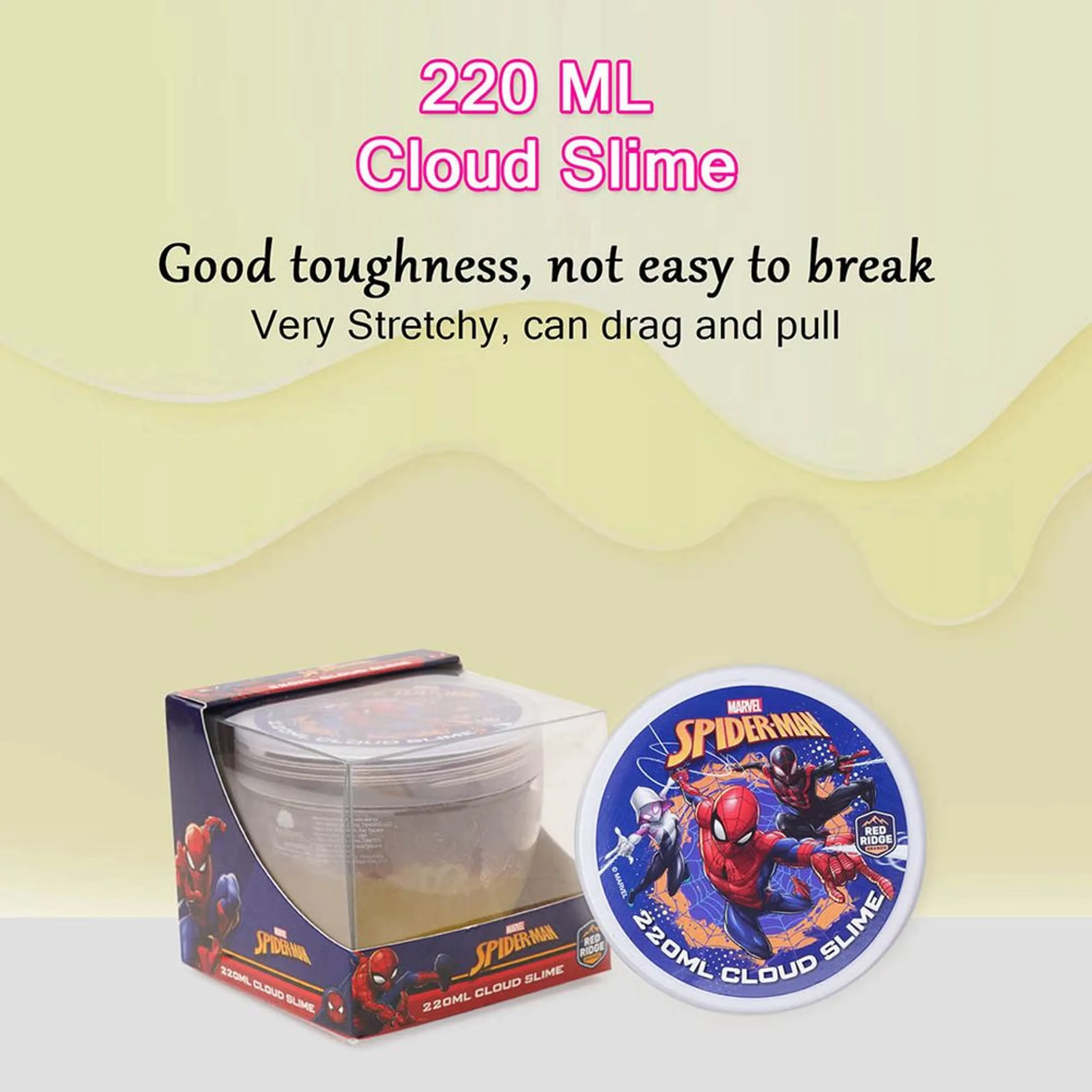 Spider-Man Cloud Slime - 3+ years