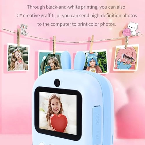 Kids Camera Instant Print - 1080P 80MP